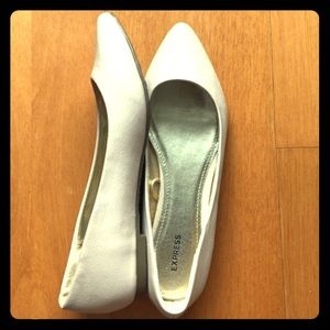 Express pink flats
